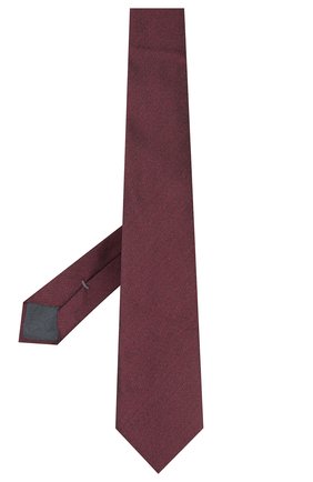 Мужской шелковый галстук ERMENEGILDO ZEGNA бордового цвета по цене 13450 руб., арт. Z7D30/1L7 | Фото 2 Мужской шелковый галстук ERMENEGILDO ZEGNA бордового цвета, арт. Z7D30/1L7 | Фото 2