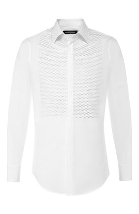 Мужская хлопковая сорочка DSQUARED2 белого цвета по цене 42700 руб., арт. S74DM0370/S35244 | Фото 1 Мужская хлопковая сорочка DSQUARED2 белого цвета, арт. S74DM0370/S35244 | Фото 1