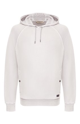 Мужской хлопковое худи Z ZEGNA светло-серого цвета по цене 29950 руб., арт. VU457/ZZ849 | Фото 1 Мужской хлопковое худи Z ZEGNA светло-серого цвета, арт. VU457/ZZ849 | Фото 1
