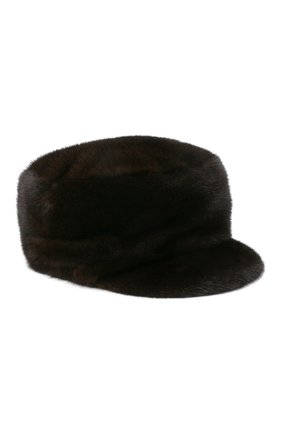 Мужская кепка из меха норки FURLAND коричневого цвета по цене 52400 руб., арт. 0227602110154600000 | Фото 1 Мужская кепка из меха норки FURLAND коричневого цвета, арт. 0227602110154600000 | Фото 1