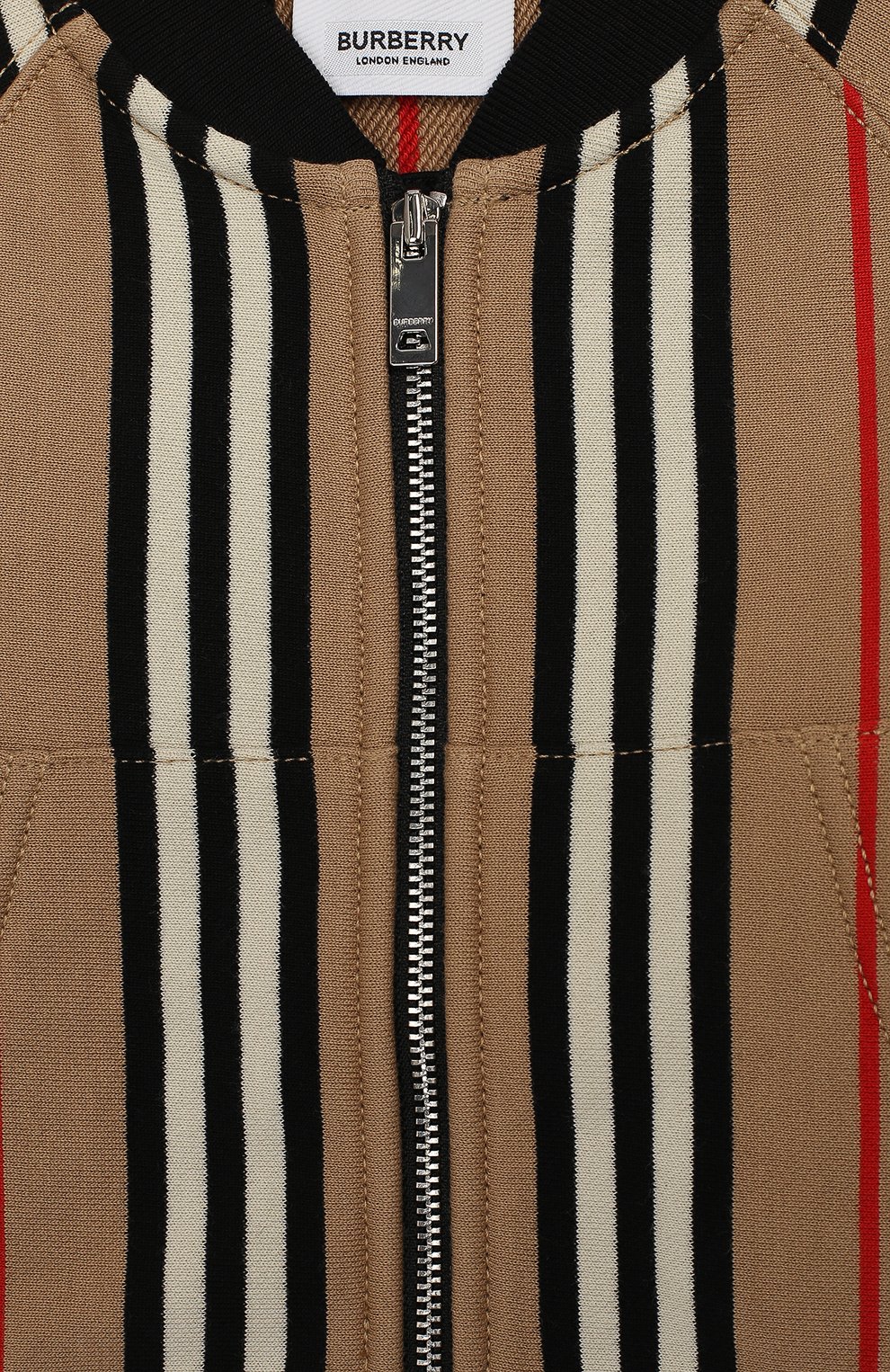 Детский хлопковый кардиган BURBERRY разноцветного цвета по цене 13200 руб., арт. 8022710 | Фото 3 Детский хлопковый кардиган BURBERRY разноцветного цвета, арт. 8022710 | Фото 3