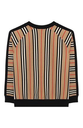 Детский хлопковый свитшот BURBERRY разноцветного цвета по цене 16850 руб., арт. 8022670 | Фото 2 Детский хлопковый свитшот BURBERRY разноцветного цвета, арт. 8022670 | Фото 2