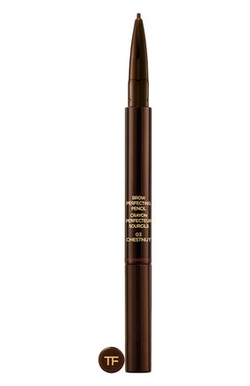 Карандаш для бровей, оттенок 01 chestnut TOM FORD бесцветного цвета, арт. T78C-01 | Фото 1 (Статус проверки: Проверена категория)