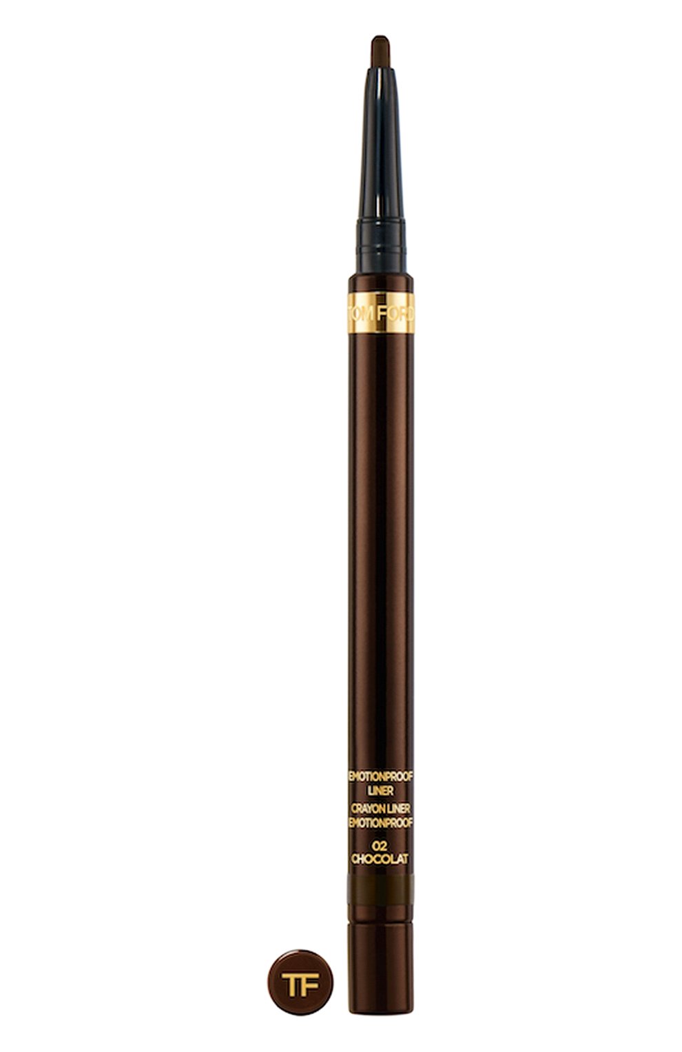 Женский карандаш для глаз emotionproof, оттенок 02 chocolat TOM FORD бесцветного цвета, арт. T6YF-02 | Фото 1