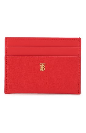 Женский кожаный футляр для кредитных карт BURBERRY красного цвета по цене 14800 руб., арт. 8020721 | Фото 1 Женский кожаный футляр для кредитных карт BURBERRY красного цвета, арт. 8020721 | Фото 1