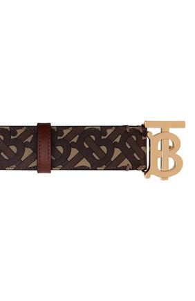 Женский ремень BURBERRY коричневого цвета по цене 30800 руб., арт. 8018991 | Фото 4 Женский ремень BURBERRY коричневого цвета, арт. 8018991 | Фото 4 (Материал: Пластик)