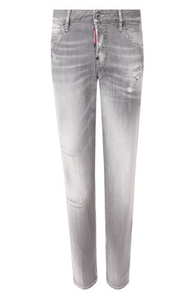 Женские джинсы DSQUARED2 серого цвета по цене 36600 руб., арт. S75LB0262/S30260 | Фото 1 Женские джинсы DSQUARED2 серого цвета, арт. S75LB0262/S30260 | Фото 1