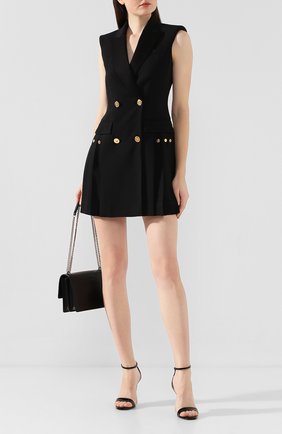 Женское платье VERSACE черного цвета по цене 197500 руб., арт. A85122/A224249 | Фото 2 Женское платье VERSACE черного цвета, арт. A85122/A224249 | Фото 2