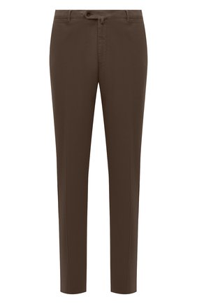 Мужской хлопковые брюки LORO PIANA коричневого цвета по цене 51150 руб., арт. FAE8346 | Фото 1 Мужской хлопковые брюки LORO PIANA коричневого цвета, арт. FAE8346 | Фото 1