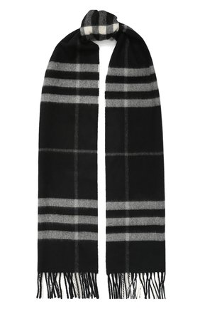 Мужской кашемировый шарф BURBERRY черного цвета по цене 34100 руб., арт. 8015537 | Фото 1 Мужской кашемировый шарф BURBERRY черного цвета, арт. 8015537 | Фото 1
