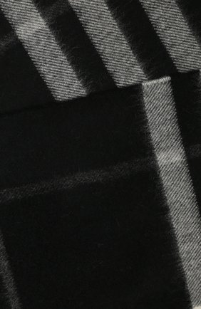 Мужской кашемировый шарф BURBERRY черного цвета по цене 34100 руб., арт. 8015537 | Фото 2 Мужской кашемировый шарф BURBERRY черного цвета, арт. 8015537 | Фото 2