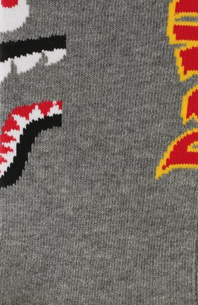 Мужские носки BAPE серого цвета по цене 2485 руб., арт. 1F70183001 | Фото 2 Мужские носки BAPE серого цвета, арт. 1F70183001 | Фото 2
