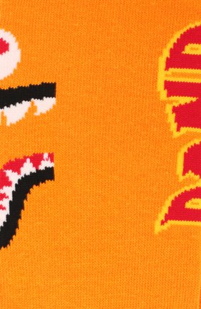 Мужские носки BAPE оранжевого цвета по цене 2485 руб., арт. 1F70183001 | Фото 2 Мужские носки BAPE оранжевого цвета, арт. 1F70183001 | Фото 2