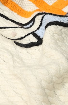Детского шерстяное одеяло BURBERRY разноцветного цвета, арт. 8022139 | Фото 2 (Материал: Шерсть, Текстиль; Статус проверки: Проверена категория)