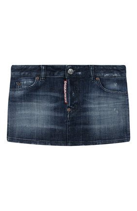 Детская джинсовая юбка DSQUARED2 голубого цвета по цене 23500 руб., арт. DQ01W4-D00YA | Фото 1 Детская джинсовая юбка DSQUARED2 голубого цвета, арт. DQ01W4-D00YA | Фото 1 (Материал внешний: Хлопок, Деним; Статус проверки: Проверена категория; Кросс-КТ: Деним; Ростовка одежда: 12 лет | 152 см, 6 лет | 116 см)