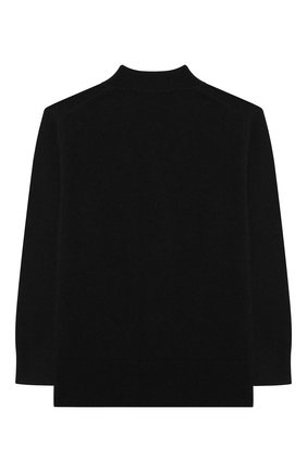 Детский шерстяной кардиган ACNE STUDIOS черного цвета по цене 9200 руб., арт. D60006 | Фото 2 Детский шерстяной кардиган ACNE STUDIOS черного цвета, арт. D60006 | Фото 2