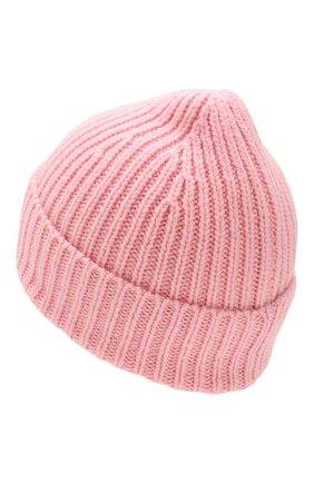Детского шерстяная шапка ACNE STUDIOS розового цвета по цене 4230 руб., арт. D40001 | Фото 2 Детского шерстяная шапка ACNE STUDIOS розового цвета, арт. D40001 | Фото 2