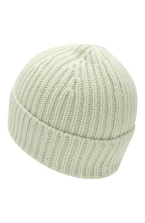 Детского шерстяная шапка ACNE STUDIOS светло-зеленого цвета, арт. D40001 | Фото 2 (Материал: Текстиль, Шерсть; Статус проверки: Проверена категория)
