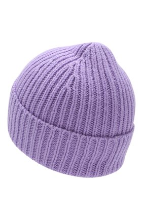 Детского шерстяная шапка ACNE STUDIOS фиолетового цвета по цене 4230 руб., арт. D40001 | Фото 2 Детского шерстяная шапка ACNE STUDIOS фиолетового цвета, арт. D40001 | Фото 2