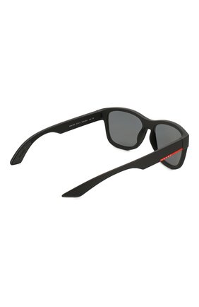 Мужские солнцезащитные очки PRADA LINEA ROSSA черного цвета по цене 17200 руб., арт. 03QS-DG05Z1 | Фото 4 Мужские солнцезащитные очки PRADA LINEA ROSSA черного цвета, арт. 03QS-DG05Z1 | Фото 4