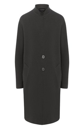 Женское пальто из смеси шерсти и хлопка EMPORIO ARMANI зеленого цвета по цене 41500 руб., арт. 6G2LT2/2M11Z | Фото 1 Женское пальто из смеси шерсти и хлопка EMPORIO ARMANI зеленого цвета, арт. 6G2LT2/2M11Z | Фото 1