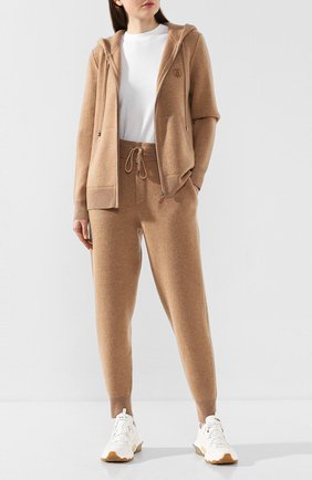 Женский кашемировый кардиган BURBERRY бежевого цвета по цене 72800 руб., арт. 8025222 | Фото 2 Женский кашемировый кардиган BURBERRY бежевого цвета, арт. 8025222 | Фото 2