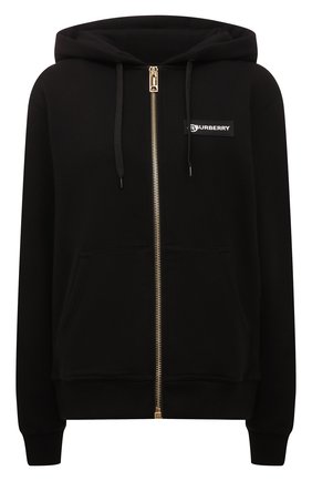 Женский хлопковая толстовка BURBERRY черного цвета по цене 47300 руб., арт. 8024543 | Фото 1 Женский хлопковая толстовка BURBERRY черного цвета, арт. 8024543 | Фото 1