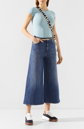 Женские джинсы STELLA MCCARTNEY синего цвета по цене 45150 руб., арт. 600447/SNH54 | Фото 2 Женские джинсы STELLA MCCARTNEY синего цвета, арт. 600447/SNH54 | Фото 2