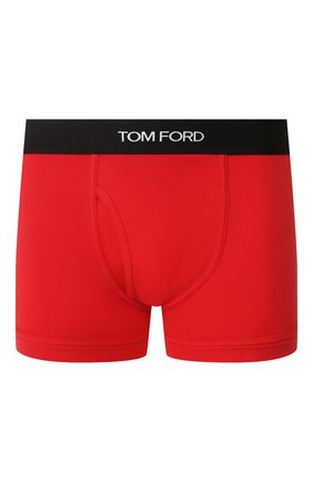 Мужские хлопковые боксеры TOM FORD красного цвета по цене 6520 руб., арт. T4LC30040 | Фото 1 Мужские хлопковые боксеры TOM FORD красного цвета, арт. T4LC30040 | Фото 1