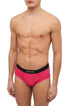 Мужские хлопковые хипсы TOM FORD розового цвета по цене 5140 руб., арт. T4LC10040 | Фото 2 Мужские хлопковые хипсы TOM FORD розового цвета, арт. T4LC10040 | Фото 2