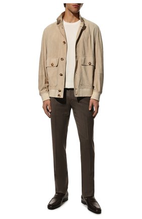 Мужские кожаные пенни-лоферы TOD’S темно-коричневого цвета по цене 33050 руб., арт. XXM51B00010D90 | Фото 2 Мужские кожаные пенни-лоферы TOD’S темно-коричневого цвета, арт. XXM51B00010D90 | Фото 2 (Материал внутренний: Натуральная кожа; Стили: Классический; Материал внешний: Кожа)