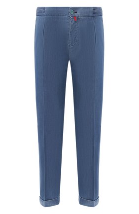 Мужские джинсы KITON голубого цвета по цене 99500 руб., арт. UFP1LAC/J07S26 | Фото 1 Мужские джинсы KITON голубого цвета, арт. UFP1LAC/J07S26 | Фото 1 (Материал внешний: Хлопок, Деним; Силуэт М (брюки): Прямые; Кросс-КТ: Деним; Региональные ограничения белый список (Axapta Mercury): RU)