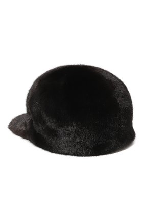 Мужской бейсболка из меха норки FURLAND черного цвета по цене 44220 руб., арт. 0001002110156300598 | Фото 2 Мужской бейсболка из меха норки FURLAND черного цвета, арт. 0001002110156300598 | Фото 2
