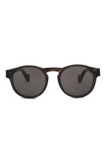 Мужские солнцезащитные очки MONCLER коричневого цвета, арт. ML 0099 20A 52 С/З ОЧКИ | Фото 3 (Кросс-КТ: С/з-мужское; Тип очков: С/з; Оптика Гендер: оптика-мужское)