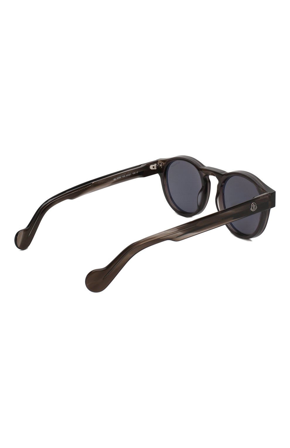 Мужские солнцезащитные очки MONCLER коричневого цвета, арт. ML 0099 20A 52 С/З ОЧКИ | Фото 4 (Кросс-КТ: С/з-мужское; Тип очков: С/з; Оптика Гендер: оптика-мужское)