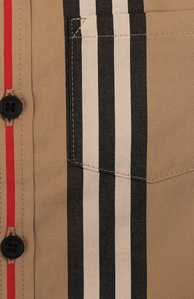 Детский хлопковая рубашка BURBERRY разноцветного цвета по цене 9720 руб., арт. 8023263 | Фото 3 Детский хлопковая рубашка BURBERRY разноцветного цвета, арт. 8023263 | Фото 3