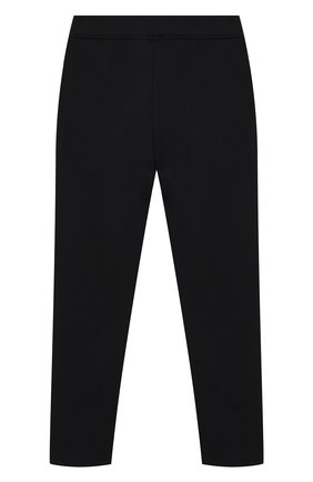 Детские хлопковые брюки EMPORIO ARMANI темно-синего цвета по цене 7570 руб., арт. 3H4PJA/1J36Z | Фото 2 Детские хлопковые брюки EMPORIO ARMANI темно-синего цвета, арт. 3H4PJA/1J36Z | Фото 2