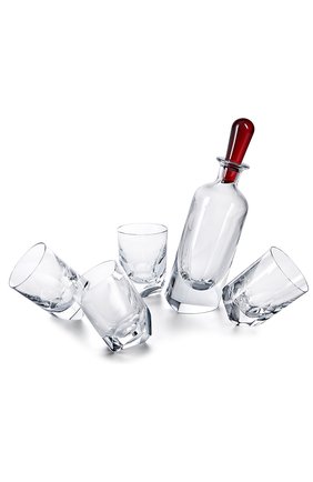 Набор из штофа и 4-х стаканов vertige BACCARAT прозрачного цвета по цене 243500 руб., арт. 2 813 660 | Фото 2 Набор из штофа и 4-х стаканов vertige BACCARAT прозрачного цвета, арт. 2 813 660 | Фото 2