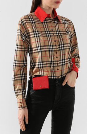 Женская сумка jade BURBERRY красного цвета по цене 36000 руб., арт. 8023634 | Фото 2 Женская сумка jade BURBERRY красного цвета, арт. 8023634 | Фото 2