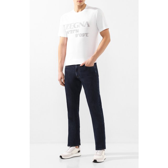фото Хлопковая футболка z zegna