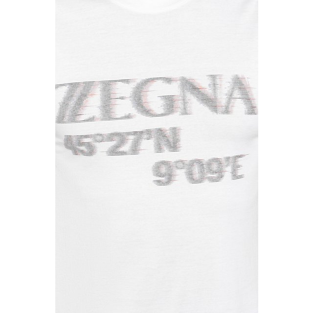 фото Хлопковая футболка z zegna