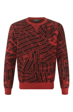 Мужской хлопковый джемпер ZEGNA COUTURE оранжевого цвета по цене 61950 руб., арт. CUC91/110 | Фото 1 Мужской хлопковый джемпер ZEGNA COUTURE оранжевого цвета, арт. CUC91/110 | Фото 1