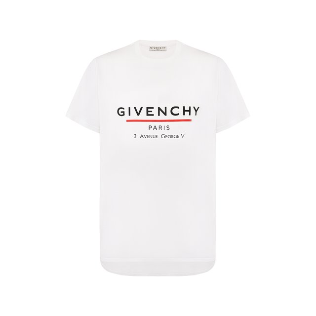Хлопковая футболка Givenchy 10725151
