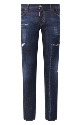 Мужские джинсы DSQUARED2 темно-синего цвета по цене 44150 руб., арт. S74LB0713/S30342 | Фото 1 Мужские джинсы DSQUARED2 темно-синего цвета, арт. S74LB0713/S30342 | Фото 1