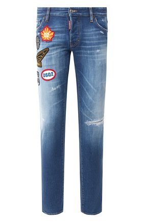 Мужские джинсы DSQUARED2 синего цвета по цене 57100 руб., арт. S74LB0720/S30663 | Фото 1 Мужские джинсы DSQUARED2 синего цвета, арт. S74LB0720/S30663 | Фото 1