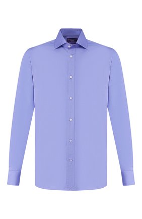 Мужская хлопковая сорочка RALPH LAUREN синего цвета по цене 88750 руб., арт. 791536980 | Фото 1 Мужская хлопковая сорочка RALPH LAUREN синего цвета, арт. 791536980 | Фото 1 (Материал внешний: Хлопок; Длина (для топов): Стандартные; Рукава: Длинные; Случай: Формальный; Манжеты: На пуговицах; Принт: Однотонные; Воротник: Акула; Статус проверки: Проверена категория)