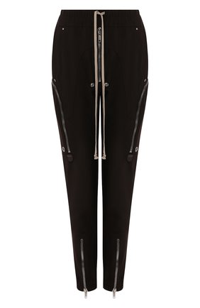 Женские брюки RICK OWENS коричневого цвета по цене 85200 руб., арт. RP20S1326/WA | Фото 1 Женские брюки RICK OWENS коричневого цвета, арт. RP20S1326/WA | Фото 1