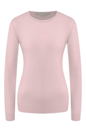Женская шерстяной пуловер STELLA MCCARTNEY розового цвета по цене 44800 руб., арт. 322182/S1735 | Фото 1 Женская шерстяной пуловер STELLA MCCARTNEY розового цвета, арт. 322182/S1735 | Фото 1