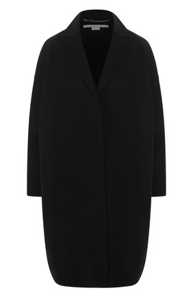 Женское шерстяное пальто STELLA MCCARTNEY черного цвета по цене 134000 руб., арт. 573928/SMB09 | Фото 1 Женское шерстяное пальто STELLA MCCARTNEY черного цвета, арт. 573928/SMB09 | Фото 1