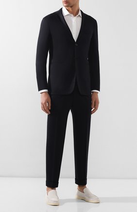 Мужская хлопковая рубашка BRUNELLO CUCINELLI белого цвета по цене 42800 руб., арт. M0T656699 | Фото 2 Мужская хлопковая рубашка BRUNELLO CUCINELLI белого цвета, арт. M0T656699 | Фото 2